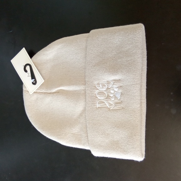 Accessories - DOG MOM KHAKI BEANIE CAP